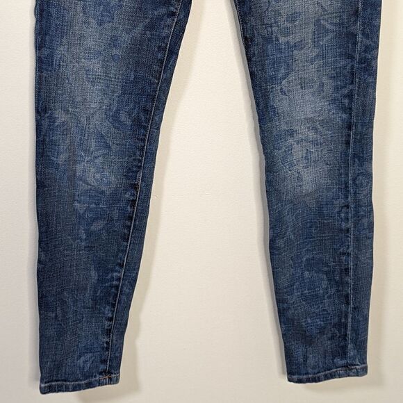 Current/Elliot The Stiletto Blue Rose Jeans - Picture 3 of 9